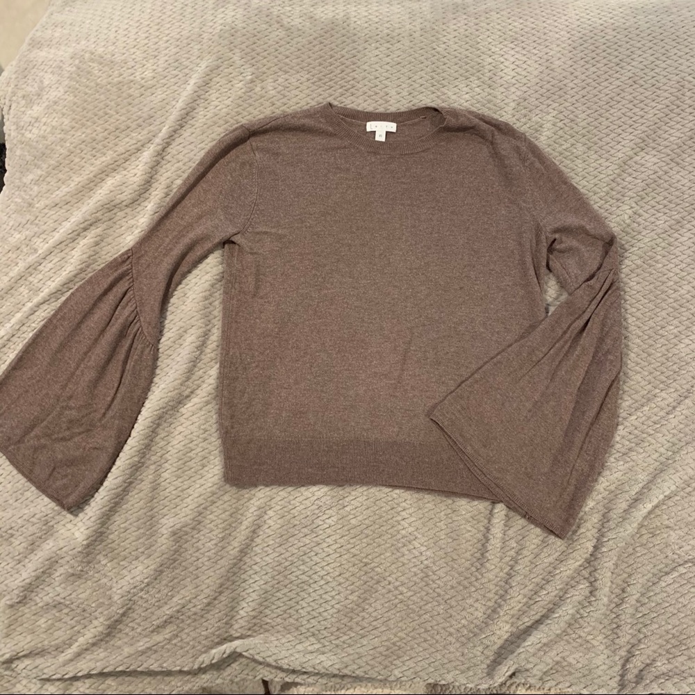 Leith Sweater with bell sleeves